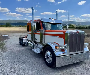 Camion semi-remorque Peterbilt 589 Sleeper - Modèle 2024 2025 - Cabine couchette à toit plat de 72 pouces - 6x4 Diesel Manuel - Camion d'occasion à vendre - Product Image 2
