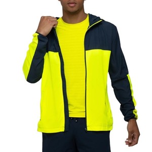 Custom Premium Quality Men <b>Canvas</b> Windbreaker <b>Jacket</b>-Latest Style Rate Contrasting Colors Lightweight Waterproof & Windproof - Product Image 2