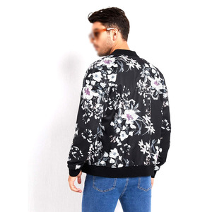 Veste universitaire en satin avec logo personnalisé, coupe ajustée, veste bomber, veste pour garçons, sublimation, polyester, broderie personnalisée, vestes pour hommes - Product Image 4