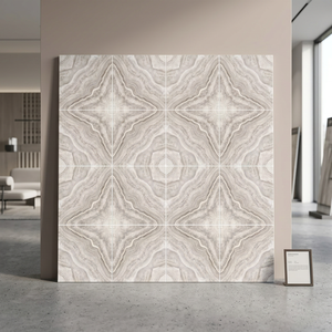 Carrelage intérieur pour mur et sol en céramique émaillée polie et brillante porcelaine Book Match Pattern 60x60cm 24x24 for African Area - Product Image 4