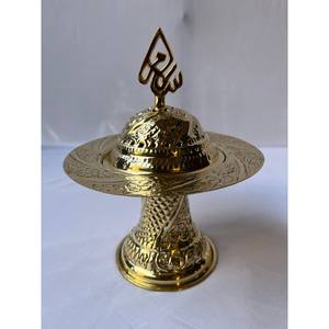 Exquisito quemador de incienso de metal que mejora la relajación al crear una atmósfera tranquila llena de una fragancia reconfortante. - Product Image 2