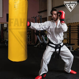 Sac de frappe personnalisé adapté au Taekwondo, Muay Thai, Boxe, avec crochet à chaîne métallique, sacs de frappe lourds en PU avec remplissage de sable - Product Image 2