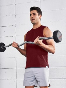 Camiseta sin mangas de mezcla de algodón para hombre al por mayor, chaleco de moda de verano, cómodo para uso diario, marca personalizada disponible - Product Image 3