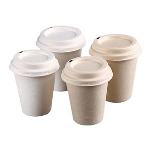 Vasos de Papel Kraft Biodegradables Desechables ECO para Bebidas Calientes, Resistentes al Calor, para Fiestas, Paquete de 100000000 Unidades - Product Image 3