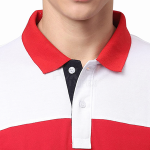 Vente en gros OEM Vêtements de fitness 2024 T-shirts polo pour hommes à séchage rapide en coton à manches courtes Logo personnalisé Conception et image de marque - Product Image 6