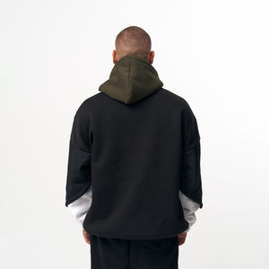 Nouveau design, meilleures ventes, sweats à capuche décontractés surdimensionnés pour hommes, faible MOQ, sweats à capuche surdimensionnés pour hommes à prix de gros, sur mesure - Product Image 2