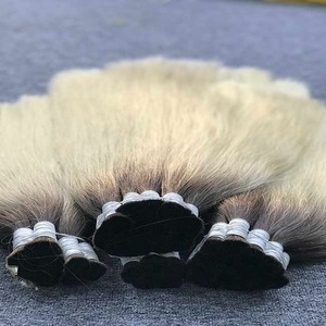 Cabello a granel, cabello rubio negro degradado, cabello humano 100% liso de Vietnam virgen - Product Image 5