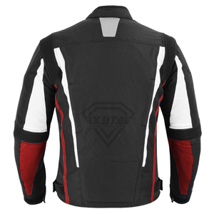 Blouson de moto en textile Cardura pour homme, imprimé, imperméable, coupe-vent, toutes saisons, col montant, pour la conduite à moto - Product Image 6