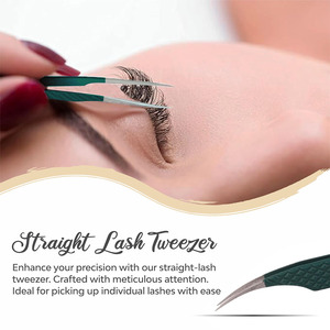 Precision <b>Lash</b> Tweezers for Eyelash Extension and <b>Individual</b> <b>Lash</b> Application Stainless Steel <b>Lash</b> Tweezers - Product Image 2