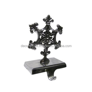 Soporte de media con acabado dorado de forma única ecológica de Metal de aluminio estilo elegante hecho a mano superventas más alta Navidad - Product Image 2