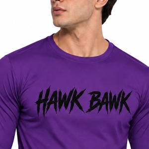 <b>Men</b> <b>Long</b> <b>Sleeve</b> Casual <b>T</b> <b>Shirt</b> With Crew Neck Slim Fit Quick Dry Jersey Print Casual Wear Comfortable Body Fit <b>T</b> <b>Shirt</b> - Product Image 4