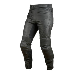 Pantalon de moto en cuir véritable pour homme, respirant et absorbant la transpiration, protection anti-chute, idéal pour l'été - Product Image 3