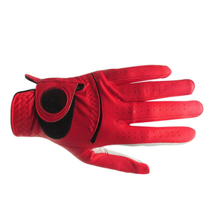 Guante de golf de cuero genuino para mano derecha con agarres para mayor comodidad, antideslizante y de alto rendimiento para adultos - Product Image 5
