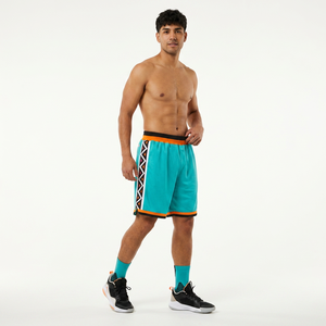 Shorts Deportivos para Hombre con Estampado Sublimado, Cintura Elástica y Secado Rápido - Product Image 5