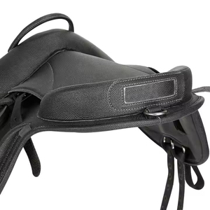 Selle de cheval 10-18 pouces, style Western, avec arceau en bois synthétique léger, pour la course de barils, l'équitation en trail et les compétitions - Product Image 2