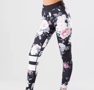 Leggings Deportivos Personalizados para Mujer, Cintura Elástica, Sin Costuras, Transpirables, 100% Poliéster y Algodón, Impresión por Transferencia de Calor, para Yoga y Gimnasio - Product Image 4