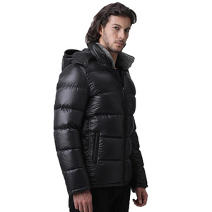 Street Style Custom Your Own Design <b>Men's</b> Puffer <b>Jackets</b> <b>Men's</b> Lightweight Quilted Puffer <b>Jacket</b> with Hood <b>Packable</b> - Product Image 4