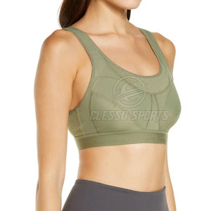 Nuevo sujetador deportivo de alta calidad para mujer, sin costuras, para yoga, ropa deportiva, sujetador deportivo para gimnasio, hecho en Pakistán. - Product Image 4