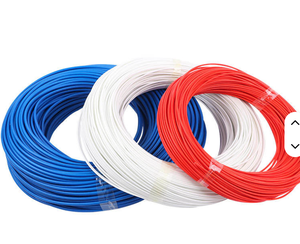 Gaine de câble en fibre de verre et caoutchouc silicone haute température sur mesure, diamètre intérieur 10 mm, isolant thermique flexible - Product Image 2