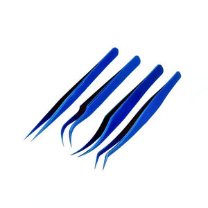 Pince à épiler professionnelle pour cils en acier inoxydable, outil pour salon de beauté et maquillage quotidien - Product Image 1