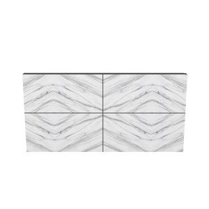 Carrelage classique moderne d'hôtel 600x1200 Dalle murale en porcelaine émaillée polie aspect marbre indien pour salle de bain et salle extérieure - Product Image 2