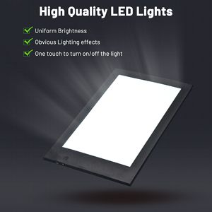 Copertina per Menu Illuminata a LED 8.5x14 Pollici, Insegna Retroilluminata a Pagina Singola - Product Image 4