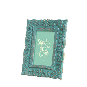 Cadre photo rustique artisanal en bois massif, style vintage, décoratif pour la maison, le bureau et la décoration intérieure - Product Image 1