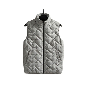 Chaleco Acolchado Personalizado, Impermeable, Térmico, con Capucha, Ropa de Invierno, Chaleco Aislante, al por Mayor - Product Image 2