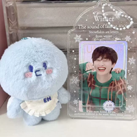 Porte-clés en peluche Super Junior en gros, mignon porte-clés mini poupée en peluche SUJU Idol, pendentif de sac, cadeau de collection pour les fans