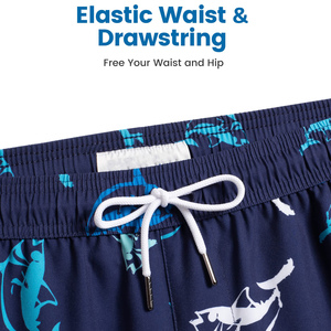 Customized Logo <b>Men</b> Summer Solid Color Swim <b>Trunk</b> Shorts Wholesale Quick Dry Breathable Swim <b>Trunks</b> Short Custom Logo Printing - Product Image 3