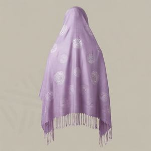 Hijab instantané en jersey pour femmes musulmanes, facile à porter, vente en gros, couleur personnalisée, foulard doux, mode modeste, couvre-chef élégant, châle - Product Image 2