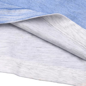 Camiseta de algodón 100% de 270 g/m² para hombre, al por mayor, en blanco, con cuello redondo, manga corta, efecto desgastado, lavado ácido y descolorido por el sol, personalizable - Product Image 3