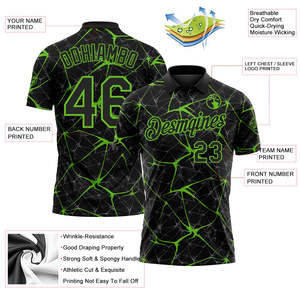 เสื้อโปโลแบบซับลิเมชั่นสั่งทำได้ตามต้องการ ผู้ผลิต OEM ODM โรงงานขายส่ง รับผลิตจำนวนมาก โลโก้สั่งทำได้ ชุดกีฬาโพลีเอสเตอร์ - Product Image 3