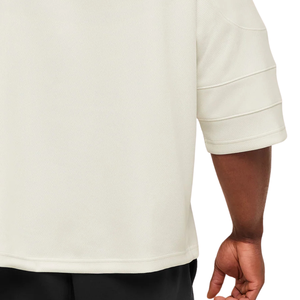 Camiseta Deportiva Extra Grande para Hombre con Estampado Gráfico, Estilo Vintage, para Gimnasio, Levantamiento de Pesas, Transpirable, Color Blanco Avena - Product Image 5