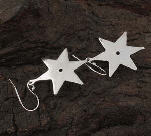 Boucles d'oreilles en améthyste naturelle en forme de goutte d'eau, argent sterling 925 plaqué or rose, bijoux vintage faits à la main, vente en gros, mariage - Product Image 4