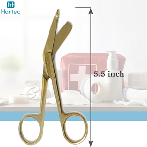 Tijeras para Vendajes de Acero Inoxidable 7.25 para Zurdos, Fabricadas en Pakistán, el Mejor Producto para Enfermeras, Instrumento para Cortar Vendajes - Product Image 2