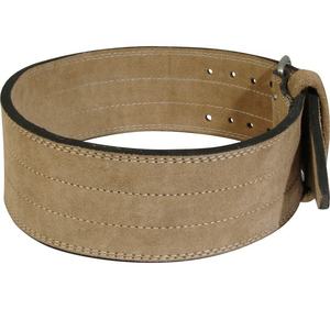 Ceinture de musculation en cuir de qualité supérieure / Ceinture de powerlifting à double boucle avec logo personnalisé et option de couleur personnalisée - Product Image 3