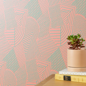 C'est un papier peint de haute qualité fabriqué au Japon avec un effet tridimensionnel mignon qui est parfait pour votre chambre à coucher. - Product Image 3