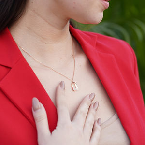 Collar de Oro con Diamantes con Símbolo de la Infinita Elegancia, para Mujer, Regalo de Compromiso, Boda, Aniversario, Estilo Atemporal - Product Image 4