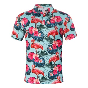 Camiseta Deportiva de Alta Calidad para Hombre, Talla Grande, Diseño Ajustado, Secado Rápido, Elástica en 4 Direcciones, Personalizable por Sublimación, para Golf - Product Image 1