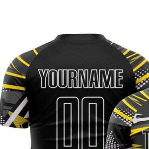 เสื้อฟุตบอลโพลีเอสเตอร์แบบกำหนดเอง ลายซับลิเมชั่น คลาสสิค เรโทร ชุดกีฬาฟุตบอล ชุดฝึกซ้อมฟุตบอล - Product Image 5