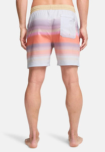 Shorts de plage décontractés pour hommes, style rétro, luxe léger, à rayures dégradées, tendance estivale, parfaits pour la natation et le surf – Vente chaude - Product Image 3