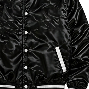 Custom ZPB Satin Bomber Varsity <b>Jacket</b> High Quality Breathable Eco-Friendly Lightweight Unisex Sorority Apparel OEM Manufacturer - Product Image 3