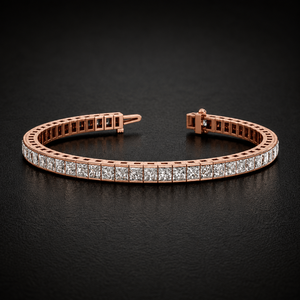 4mm Iced Out Diamond Tennis <b>Bracelets</b> with VVS Moissanite Diamonds <b>Bracelet</b> Bangle from Indian Supplier & Manufacturer - Product Image 1