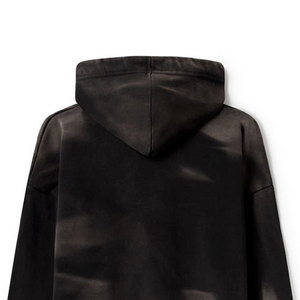 Sweat à capuche d'hiver respirant et écologique pour homme, en molleton double épaisseur, avec impression personnalisée et délavage à l'acide - Product Image 6