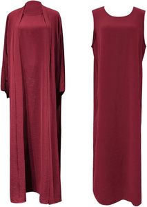 Vestido Abaya Tradicional Islámico para Mujer, Abaya Holgada y Elegante, Transpirable y Ligera, Ropa Exterior Árabe Pakistaní - Product Image 4