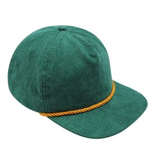 Gorra de Béisbol Personalizada de 6 Paneles, Color Verde, Impermeable, Unisex, con Cordón de Pana Ajustable, Diseño Personalizado para Exteriores - Product Image 2
