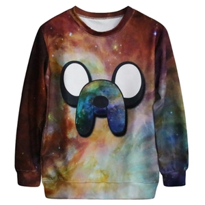 Sweat-shirt sublimé premium pour homme 100% polyester, broderie vintage, imprimé intégral, streetwear, pull-over, mode urbaine, vente en gros - Product Image 2