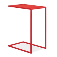 Nouvelle Arrivée Table d'Appoint Moderne et Élégante en Métal avec Plateau Relevable pour Salon, Bureau, Extérieur, Table de Canapé