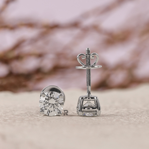 Pendientes de Diamantes Cultivados en Laboratorio con Certificación IGI, 0.5ct-5ct, Oro Sólido de 14k 18k PT950, Claridad VS1, para Mujer - Product Image 2